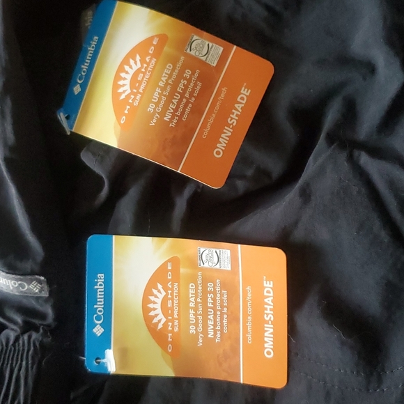 NWT Columbia Omni-shade Sandy River Black Active Shorts 1 Of 2 - Picture 5 of 6